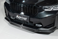KARBEL - BMW X3M F97 / X4M F98 LCI CARBON FIBRE FRONT LIP SPLITTER - Aero Carbon UK