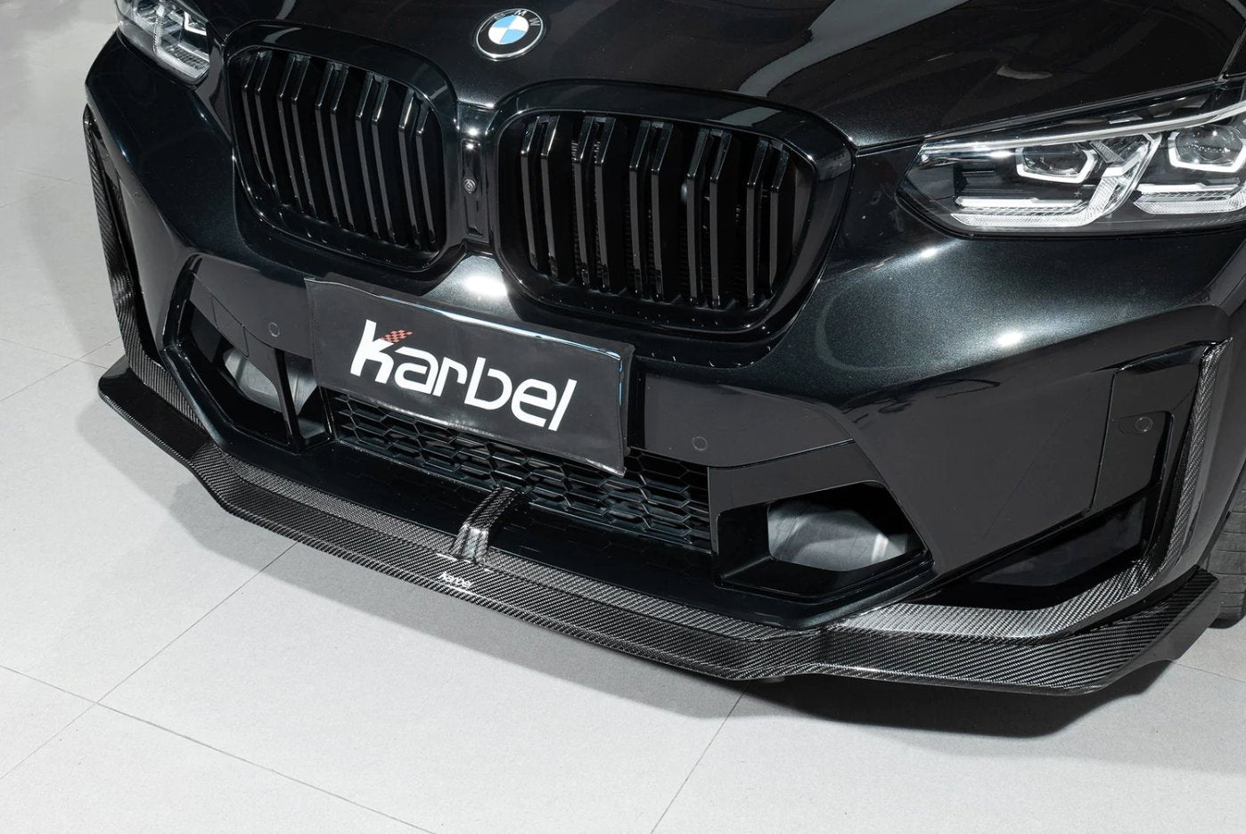 KARBEL - BMW X3M F97 / X4M F98 LCI CARBON FIBRE UPPER VALENCES - Aero Carbon UK