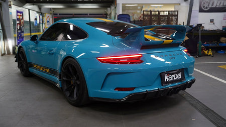 KARBEL - PORSCHE 911 991.2 GT3 DRY CARBON REAR DIFFUSER - Aero Carbon UK