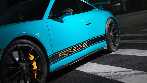 KARBEL - PORSCHE 911 991.2 GT3 DRY CARBON SIDE SKIRTS