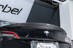 KARBEL - TESLA MODEL 3 DRY CARBON FIBRE REAR SPOILER - Aero Carbon UK