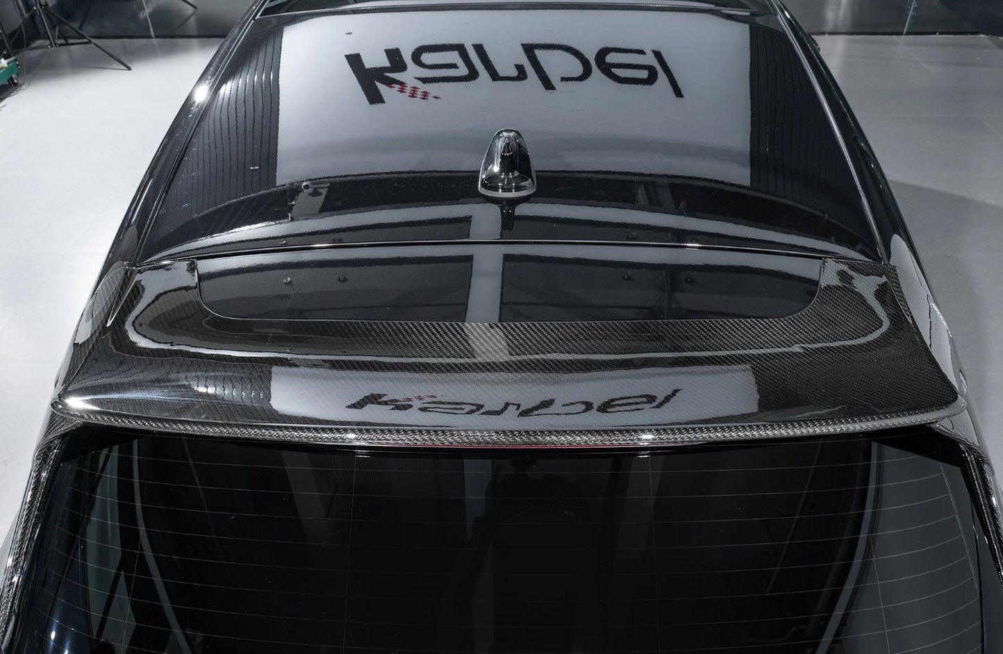 KARBEL - VOLKSWAGEN GTI MK8 CARBON FIBRE ROOF SPOILER - Aero Carbon UK