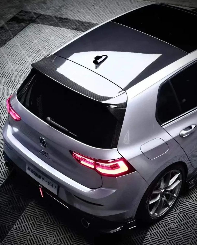 KARBEL - VOLKSWAGEN GTI MK8 CARBON FIBRE ROOF SPOILER - Aero Carbon UK