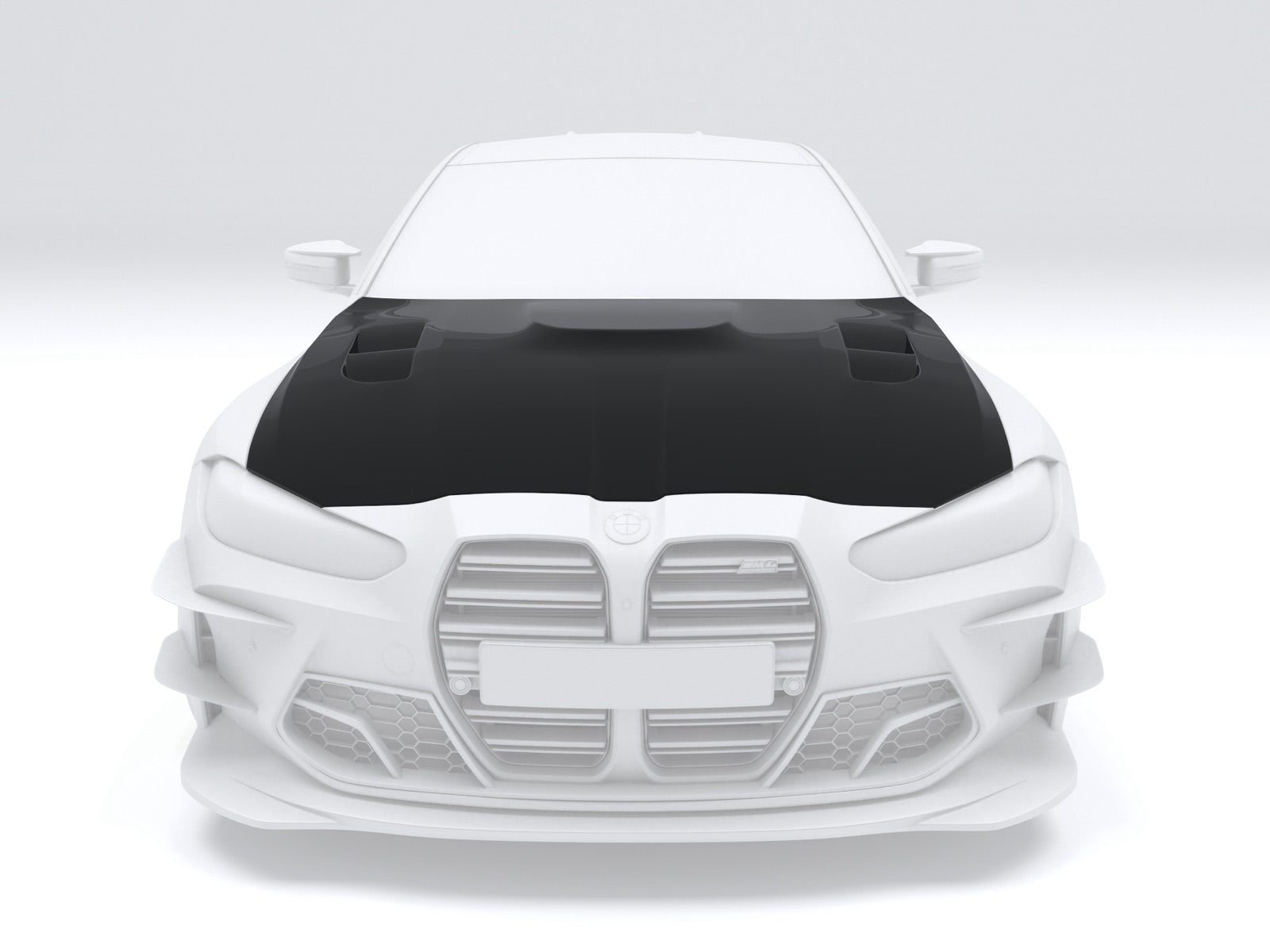 MTC DESIGN - BMW M3 G80 / M4 G82 DRY CARBON FIBRE FRONT HOOD BONNET (TRACKPACK VERSION) - Aero Carbon UK