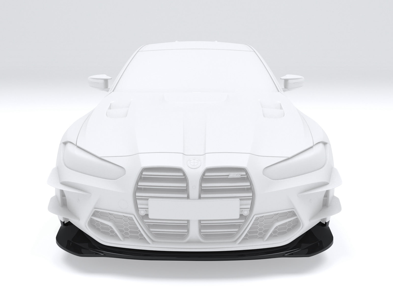 MTC DESIGN - BMW M3 G80 / M4 G82 DRY CARBON FIBRE FRONT LIP (TRACKPACK VERSION) - Aero Carbon UK