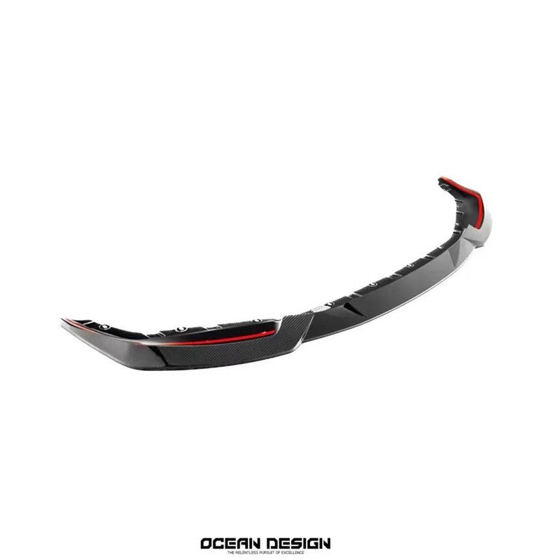 OCEAN DESIGN - BMW M2 G87 DRY CARBON FIBRE FRONT LIP - Aero Carbon UK