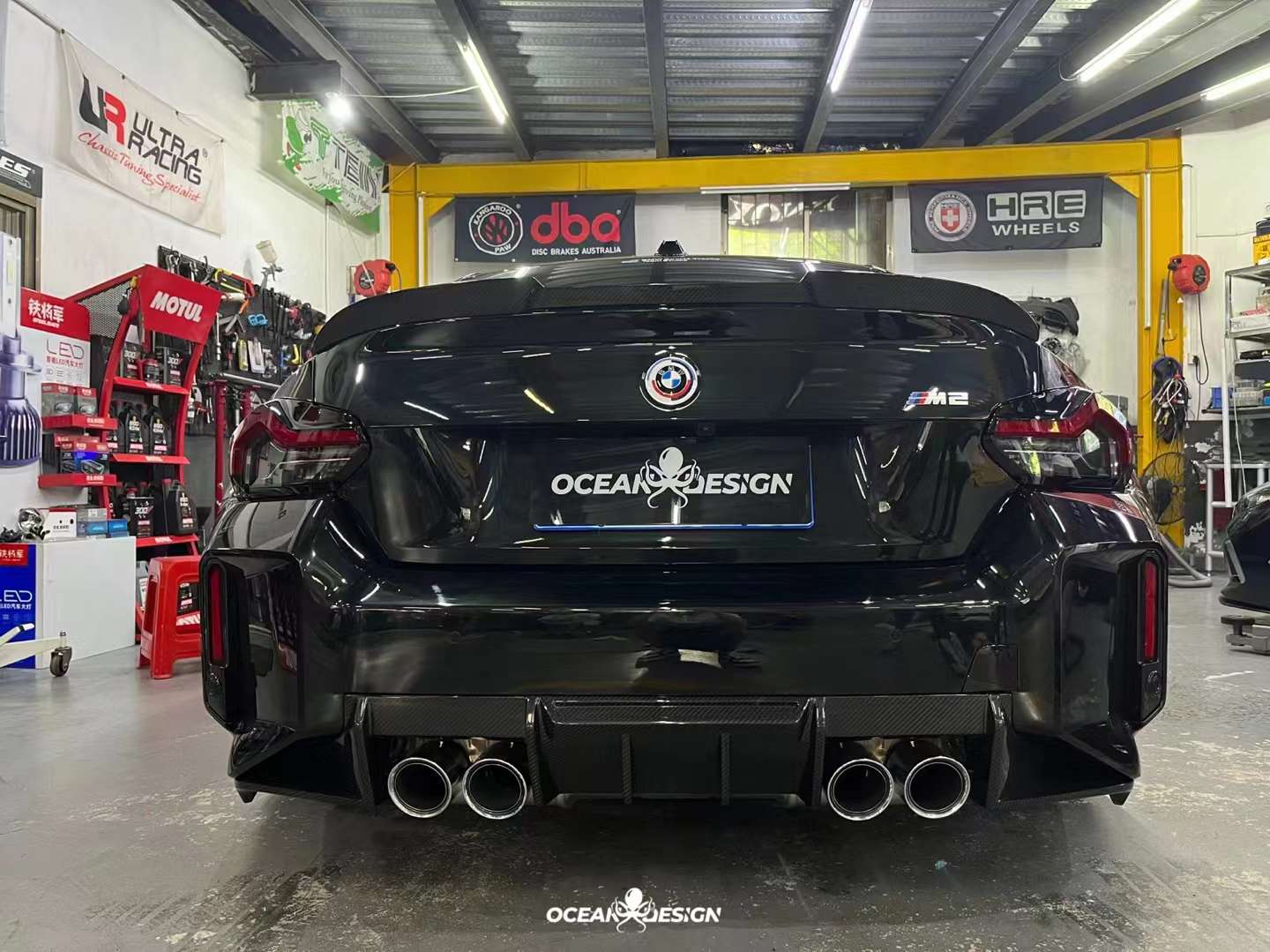OCEAN DESIGN - BMW M2 G87 DRY CARBON REAR DIFFUSER – Aero Carbon UK