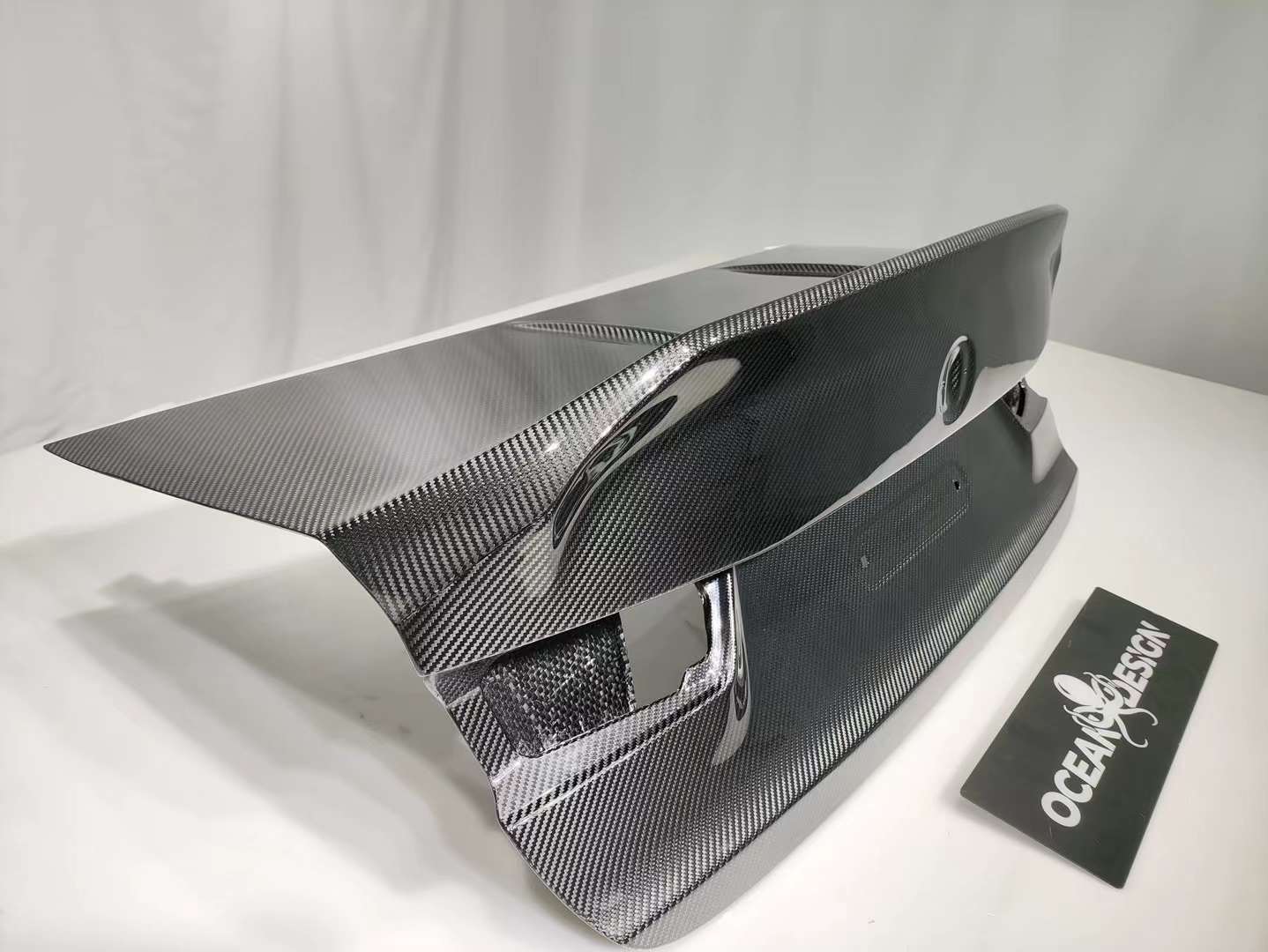 OCEAN DESIGN - BMW M3 G80 / 3 SERIES G20 DRY CARBON FIBRE REAR BOOT TRUNK LID COVER - Aero Carbon UK