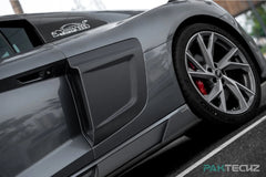 PAKTECHZ - AUDI R8 DRY CARBON FIBRE SIDE AIR INTAKE - Aero Carbon UK