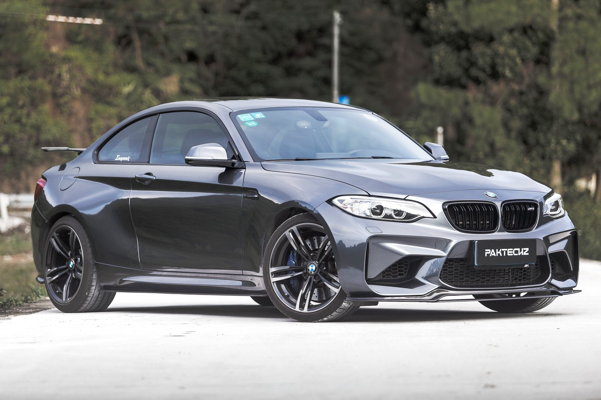 PAKTECHZ - BMW M2 M2C F87 CARBON FIBRE SIDE SKIRTS - Aero Carbon UK