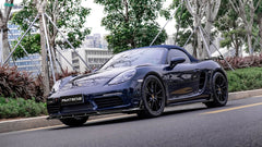 PAKTECHZ - PORSCHE CAYMAN / BOXSTER 718 DRY CARBON FIBRE FRONT LIP - Aero Carbon UK