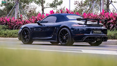 PAKTECHZ - PORSCHE CAYMAN / BOXSTER 718 DRY CARBON FIBRE SIDE SKIRTS - Aero Carbon UK