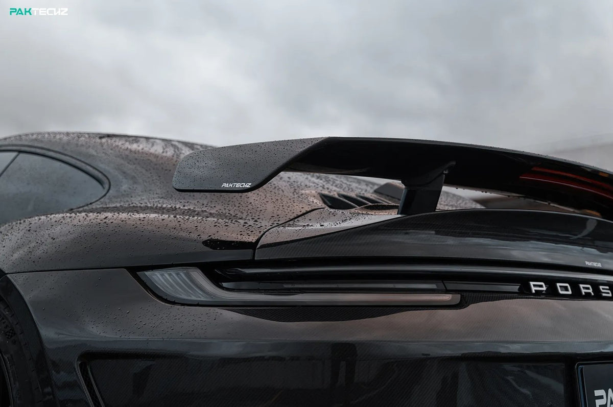 Brabus 992 Rear Spoiler PAKTECKZ - PORSCHE 992 TURBO S DRY CARBON FIBRE REAR SPOILER – Aero ...