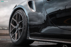 PAKTECKZ - PORSCHE 992 TURBO S DRY CARBON FIBRE SIDE SKIRTS - Aero Carbon UK