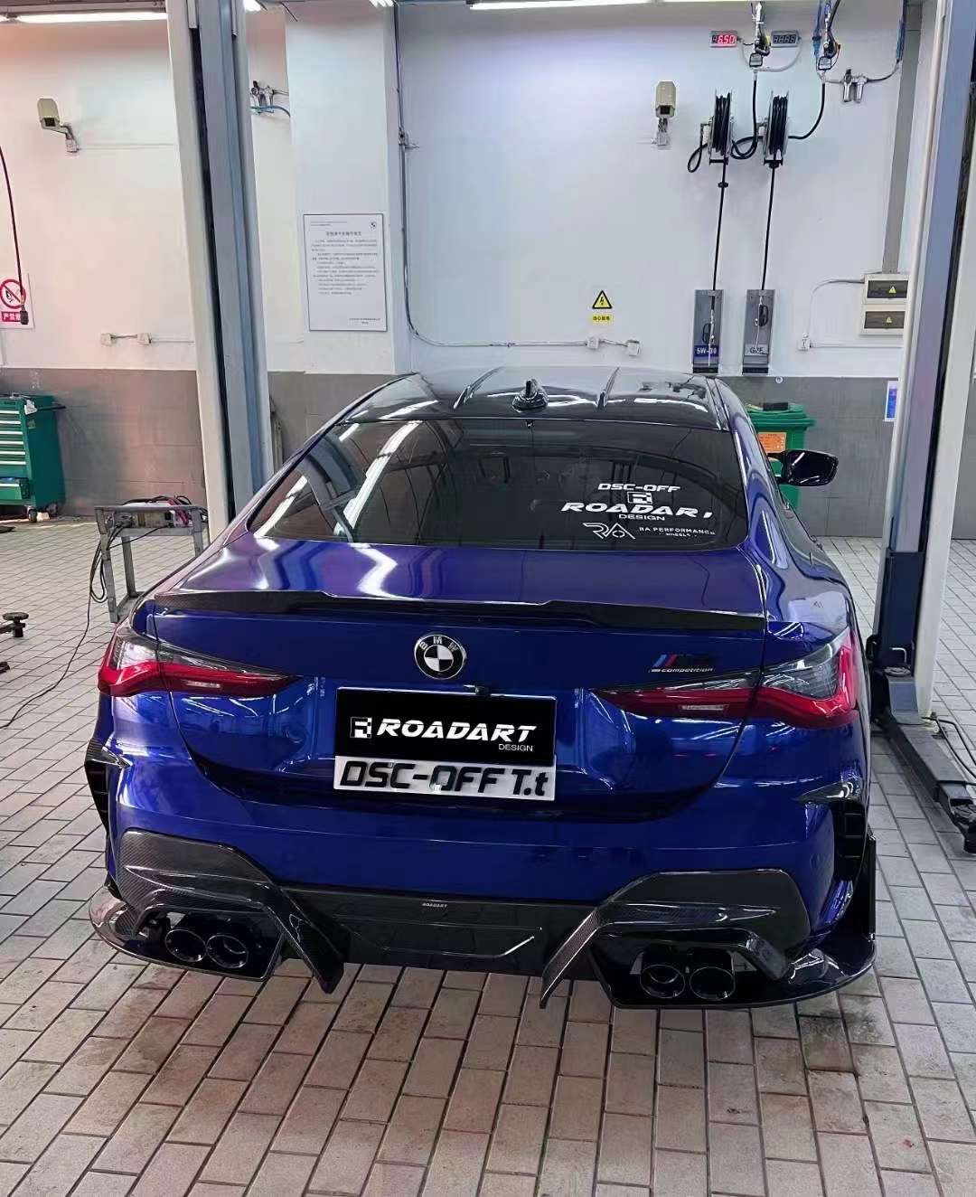 Ra Diffuser RA - BMW 4 SERIES G22 / G23 DRY CARBON FIBRE REAR DIFFUSER RA-4C – Aero ...