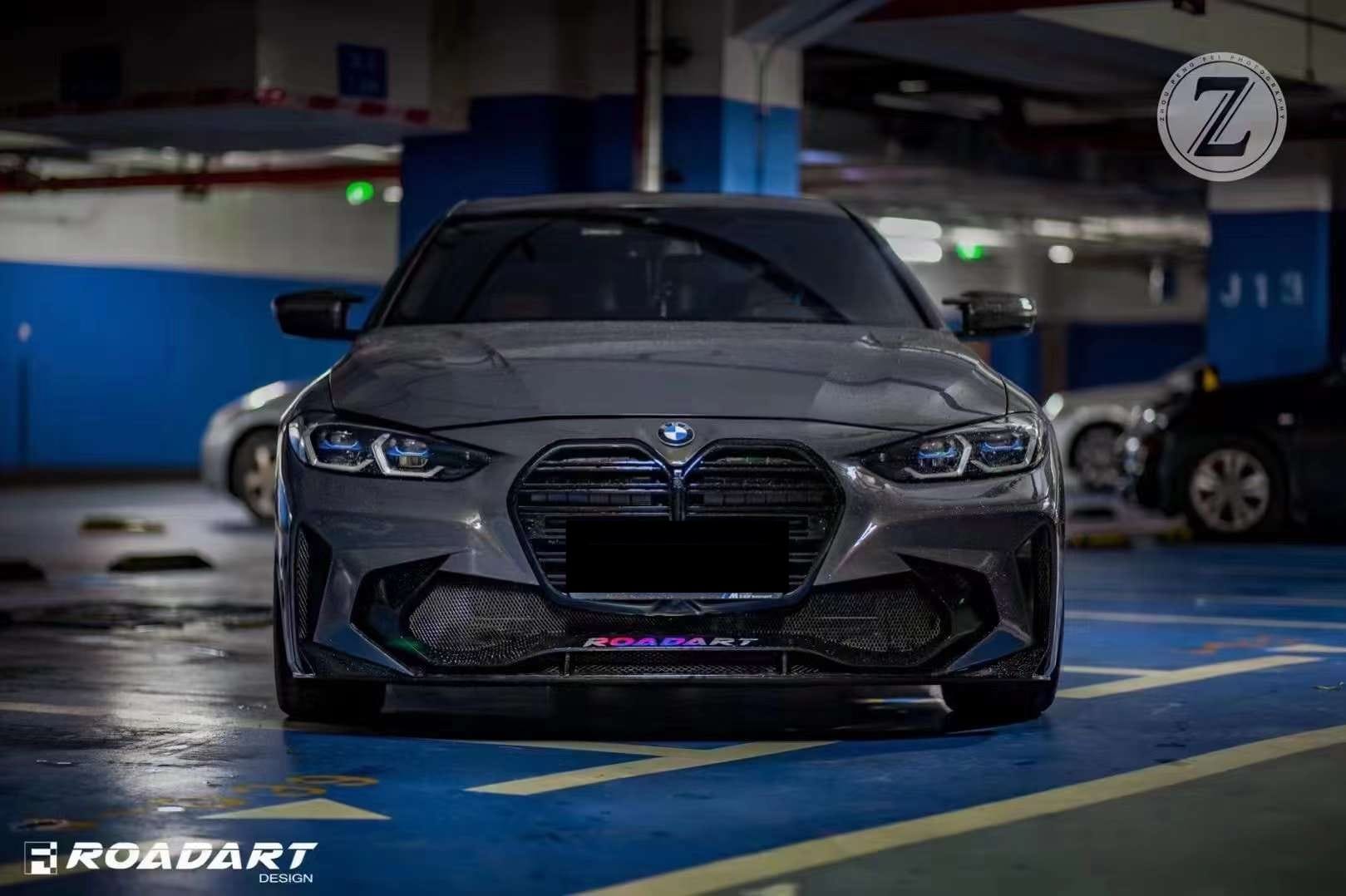 RA - BMW 4 SERIES G22 / G23 FRONT BUMPER FRP - Aero Carbon UK