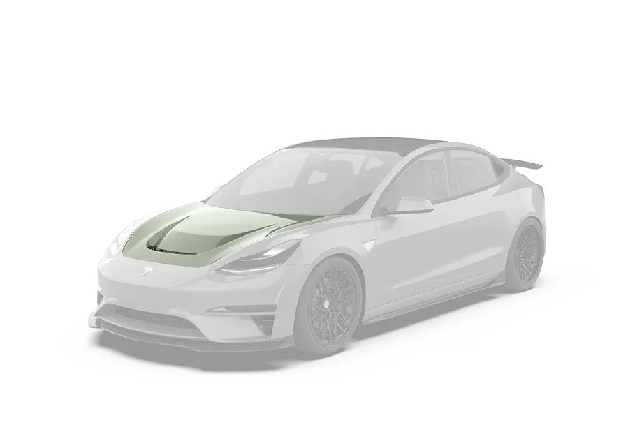 ROBOT - TESLA MODEL 3 CRYPTON HOOD BONNET - Aero Carbon UK