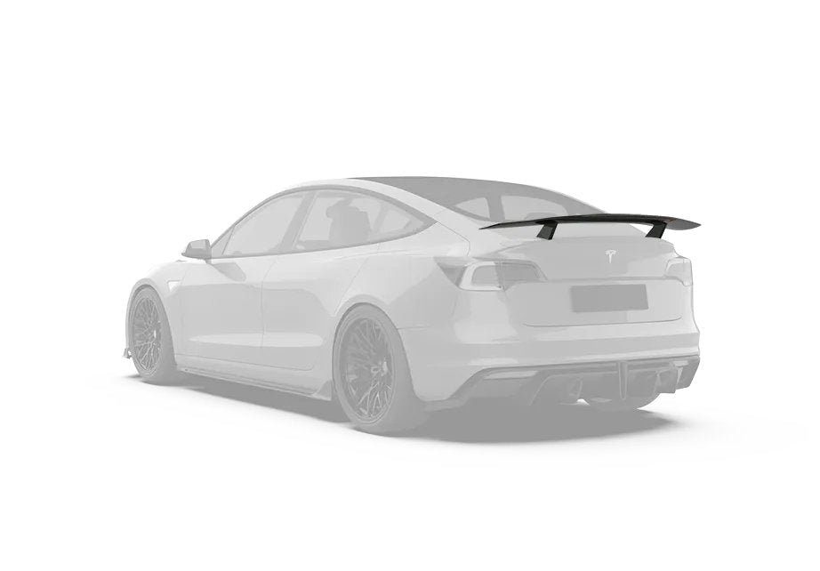 ROBOT - TESLA MODEL 3 CRYPTON REAR SPOILER WING - Aero Carbon UK