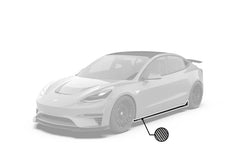 ROBOT - TESLA MODEL 3 CRYPTON SIDE SKIRTS - Aero Carbon UK