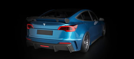 ROBOT - TESLA MODEL 3 HACKER NARROW BODY FULL BODY KIT - Aero Carbon UK