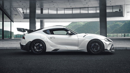 ROBOT - TOYOTA GR SUPRA "ALERION" NARROW BODY FRONT BUMPER & LIP - Aero Carbon UK