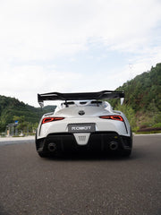 ROBOT - TOYOTA GR SUPRA "HYPERION" ACTIVE AERO ROOF SCOOP & REAR LOUVERS & GT WING - Aero Carbon UK