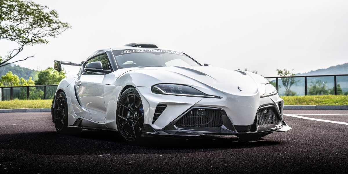 ROBOT - TOYOTA GR SUPRA "HYPERION" NARROW BODY HOOD BONNET - Aero Carbon UK