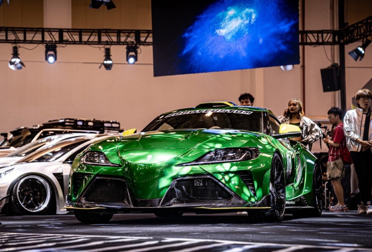 ROBOT - TOYOTA GR SUPRA "HYPERION" WIDEBODY FRONT BUMPER & LIP - Aero Carbon UK