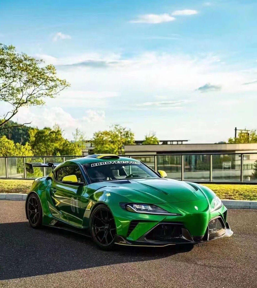 ROBOT - TOYOTA GR SUPRA "HYPERION" WIDEBODY HOOD BONNET - Aero Carbon UK