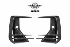 SOOQOO - BMW IX3 G08 DRY CARBON FRONT CANARDS - Aero Carbon UK