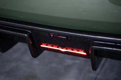 TAKD - AUDI A4 S-LINE / S4 B9 DRY CARBON FIBRE REAR DIFFUSER - Aero Carbon UK