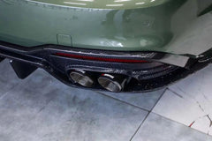 TAKD - AUDI A4 S-LINE / S4 B9 DRY CARBON FIBRE REAR DIFFUSER - Aero Carbon UK