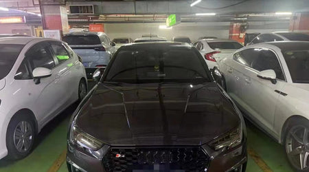 TAKD - AUDI A4 / S4 B9 B9.5 CARBON FIBRE HOOD / BONNET V2 - Aero Carbon UK