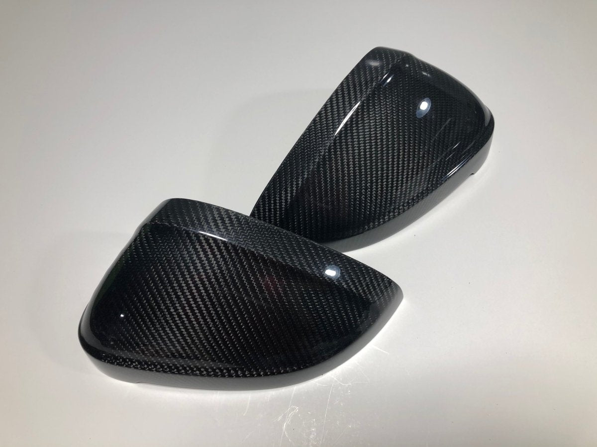 TAKD - AUDI A4 / S4 / RS4 & A5 / S5 / RS5 B9 B9.5 CARBON FIBRE MIRROR CAP REPLACEMENTS - Aero Carbon UK