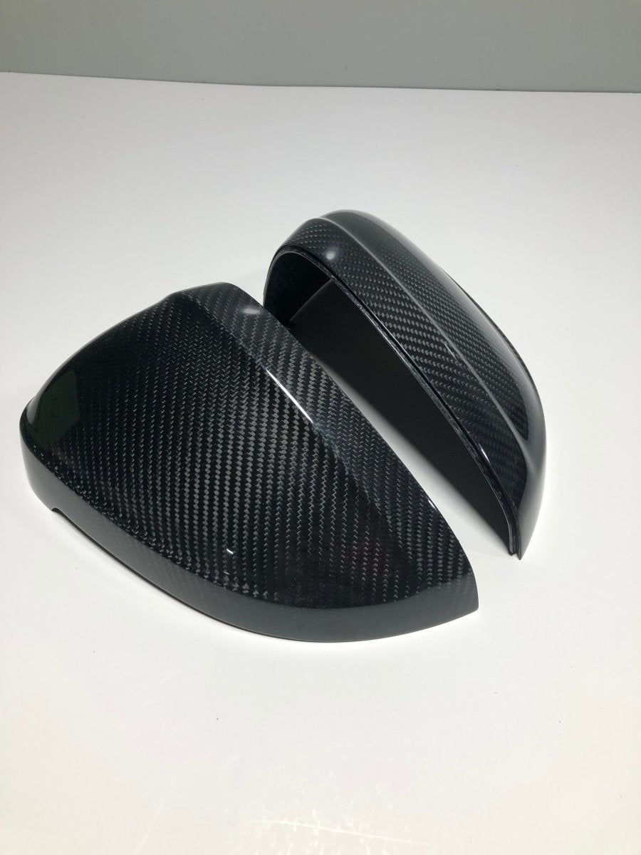 TAKD - AUDI A4 / S4 / RS4 & A5 / S5 / RS5 B9 B9.5 CARBON FIBRE MIRROR CAP REPLACEMENTS - Aero Carbon UK