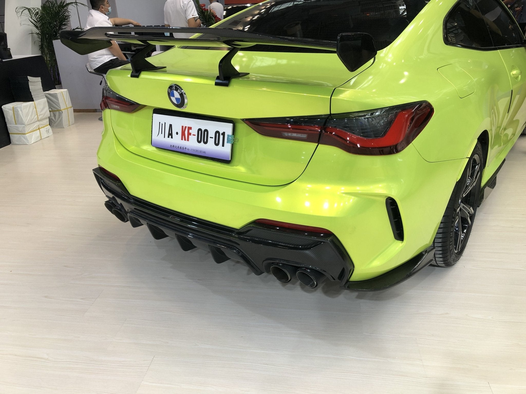 TAKD - BMW 4 SERIES G22 / G23 CARBON FIBRE REAR DIFFUSER – Aero Carbon UK