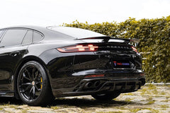 TAKD - PORSCHE PANAMERA 971 4 & 4S DRY CARBON FIBRE REAR DIFFUSER - Aero Carbon UK