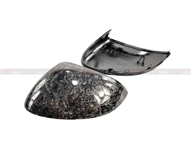 YISO - VOLKSWAGEN GOLF MK8 CARBON FIBRE WING MIRROR CAPS - Aero Carbon UK