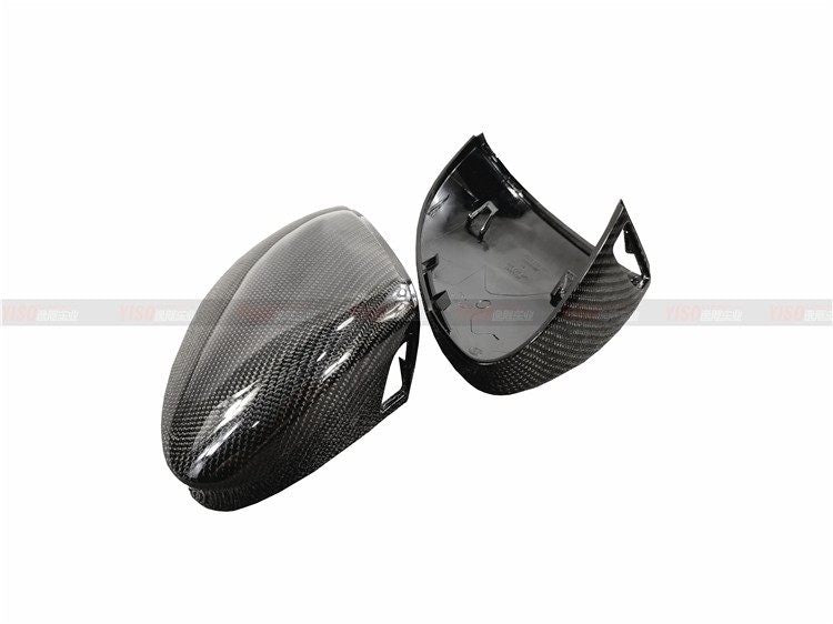 YISO - VOLKSWAGEN GOLF MK8 CARBON FIBRE WING MIRROR CAPS - Aero Carbon UK