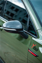 YISO - VOLKSWAGEN GOLF MK8 CARBON FIBRE WING MIRROR CAPS - Aero Carbon UK