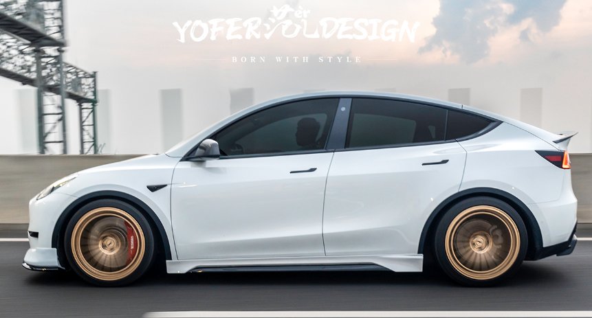 YOFER - TESLA MODEL Y PP PLASTIC FULL BODY KIT – Aero Carbon UK