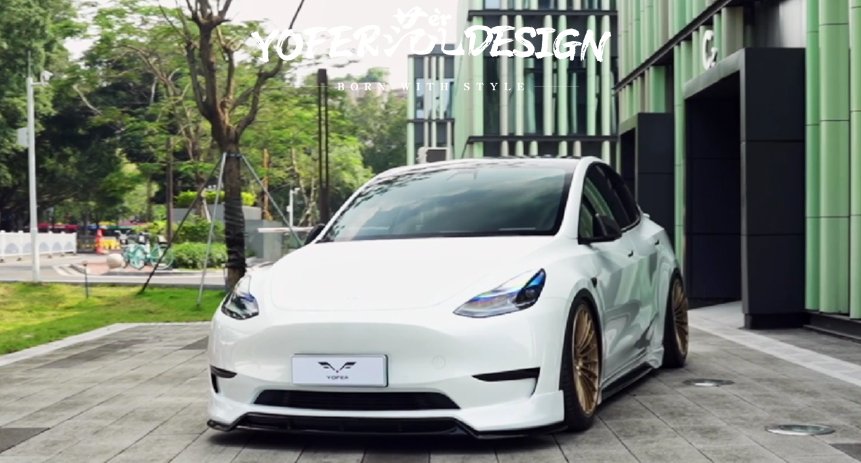 YOFER - TESLA MODEL Y PP PLASTIC FULL BODY KIT - Aero Carbon UK