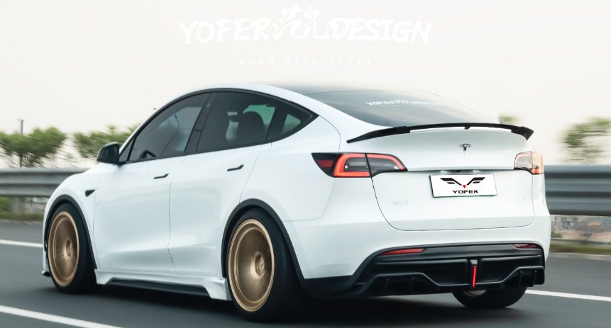 YOFER - TESLA MODEL Y PP PLASTIC FULL BODY KIT - Aero Carbon UK